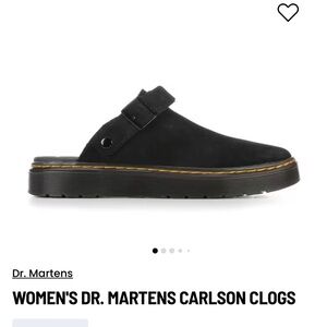 Doc marten slip on clogs